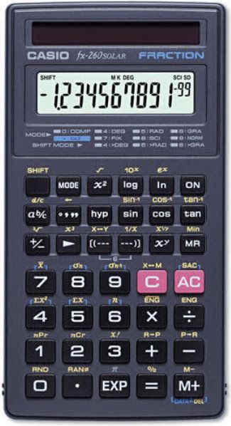 Casio fx solar ii sale