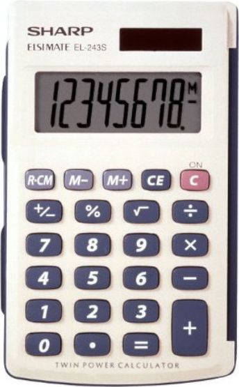 CALCULATRICE DE BASE EL243SB SHARP