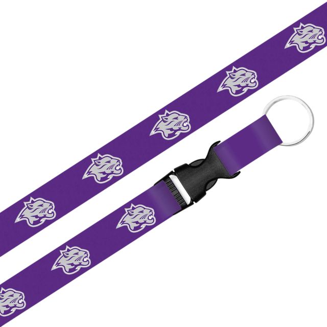 Young Harris College Mountain Lions Lanyard with Buckle