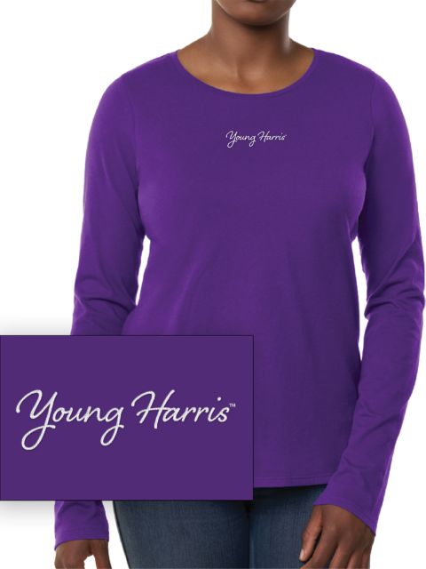 Young Harris College Women's Chainstitch Long Sleeve T-Shirt