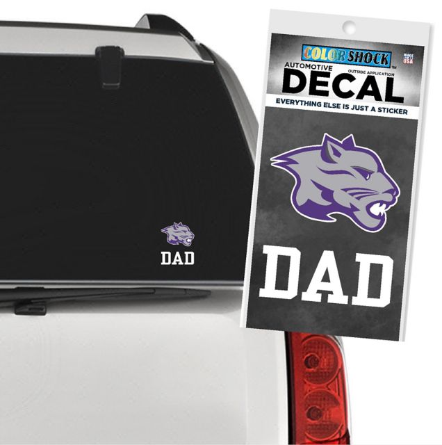 Young Harris College Mountain Lions Dad Decal