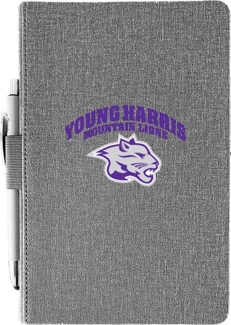 Young Harris College Journal with Pen