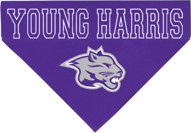 Young Harris College Mountain Lions Deluxe Pet Bandana