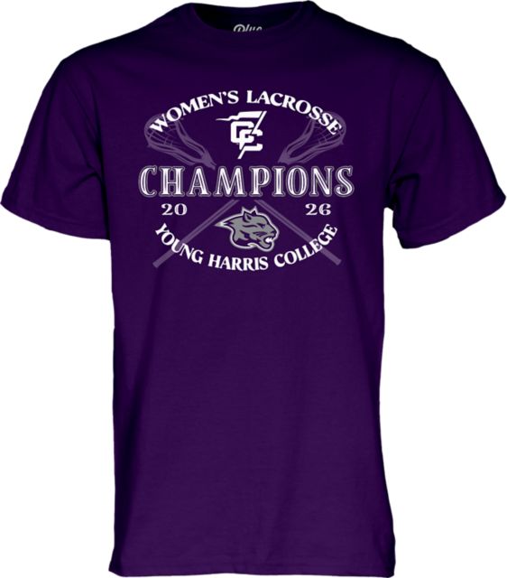 Young Harris College Women's Lacrosse 2026 Conference Champions Short Sleeve T-Shirt