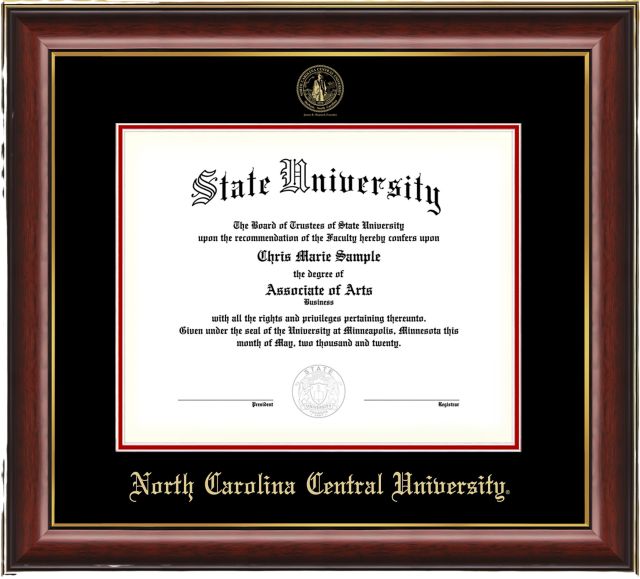 North Carolina Central University 11 x 14 Diploma Frame
