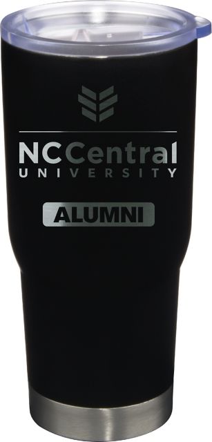 22 oz Matte Black Stainless Steel Tumbler Alumni