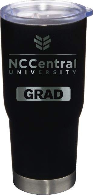 22 oz Matte Black Stainless Steel Tumbler Grad