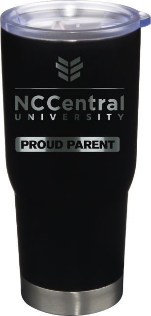 22 oz Matte Black Stainless Steel Tumbler Proud Parent