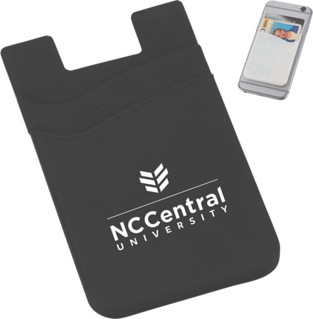 North Carolina Central University Silicone Card Wallet