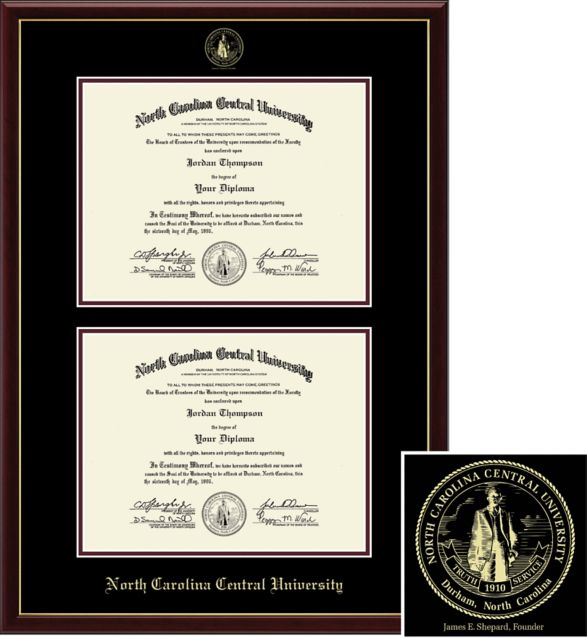 Church Hill Classics Double Document, 8.5x11, Bachelors, Masters, Diploma Frame - ONLINE ONLY