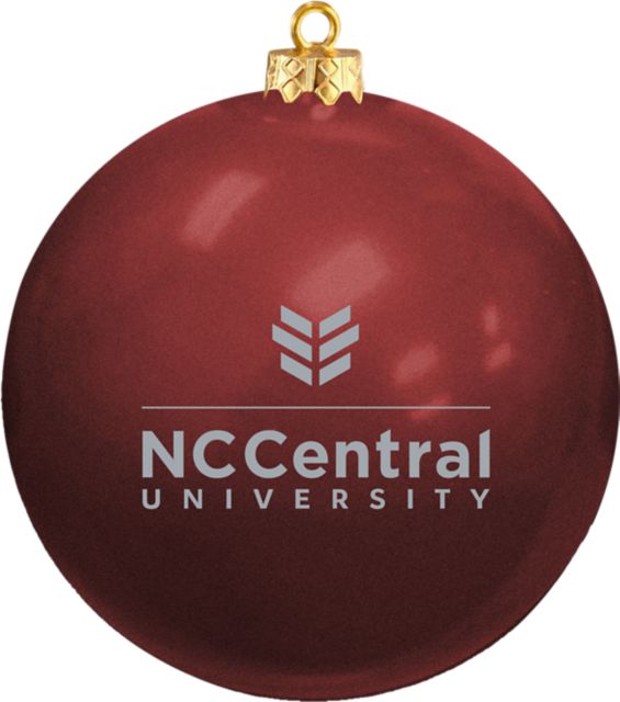 North Carolina Central University Shatterproof Round Ornament