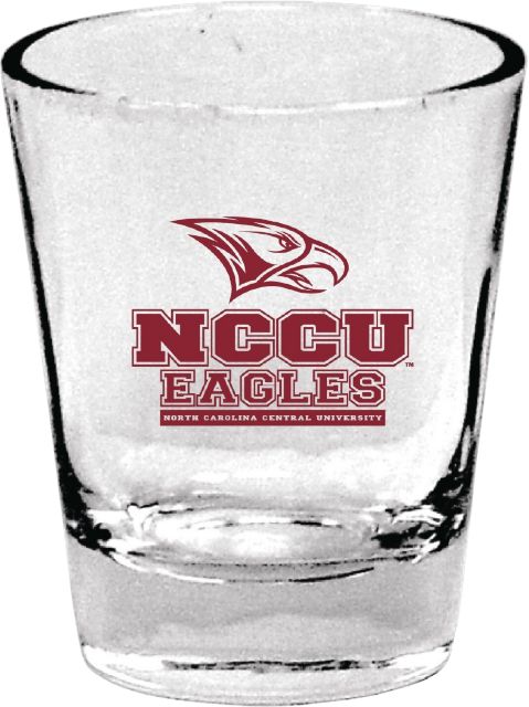 North Carolina Central University 1.5 oz. Collector's Glass