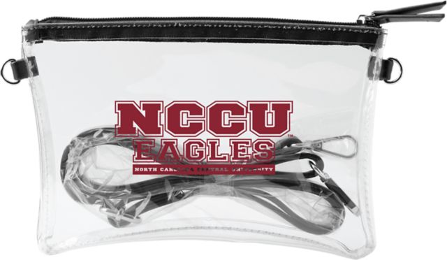 North Carolina Central University Clear Crossbody Bag