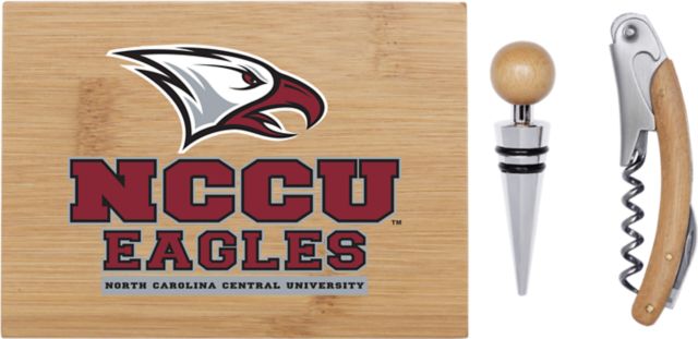 North Carolina Central University Bamboo Wine Tool Set