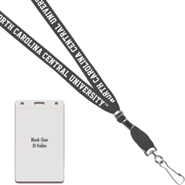 North Carolina Central University Card Dispenser Lanyard