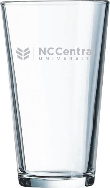 North Carolina Central University 16 oz. Drinking Glass