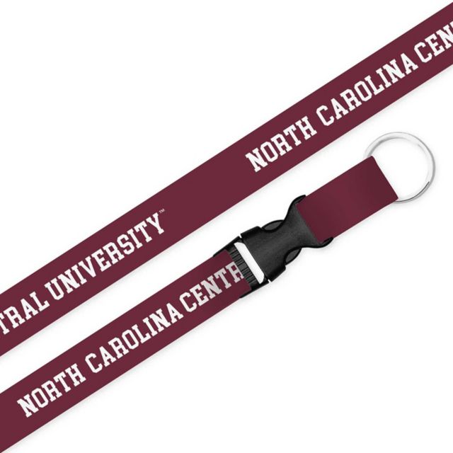 North Carolina Central University Lanyard with Buckle