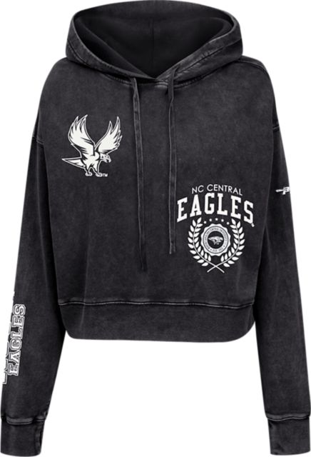 North Carolina Central University Women's Cropped Hooded Sweatshirt