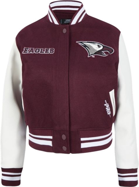 North Carolina Central University Women's Cropped Varsity Jacket