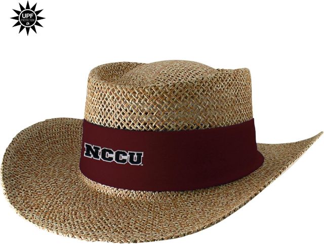North Carolina Central University Straw Hat