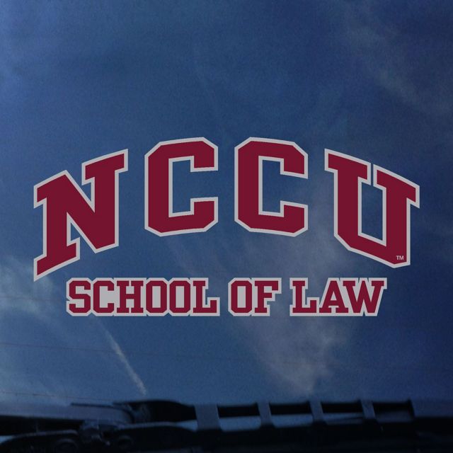 North Carolina Central University School of Law Decal