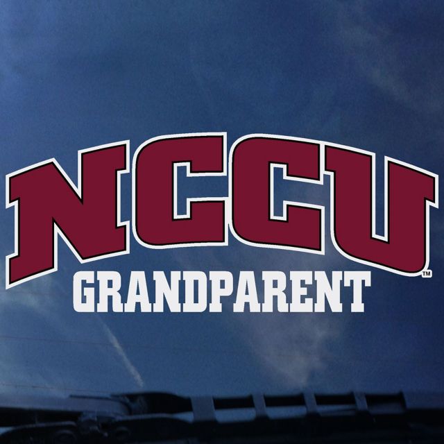 North Carolina Central University Grandparent Decal