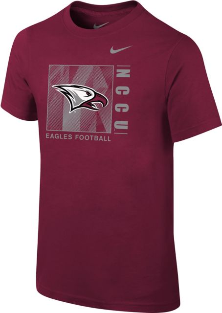 North Carolina Central University Eagles Football Youth Short Sleeve T-Shirt:  North Carolina Central University