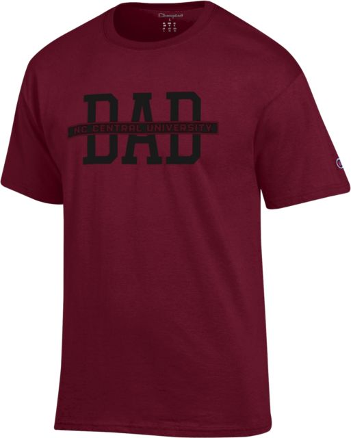 North Carolina Central University Dad Short Sleeve T-Shirt