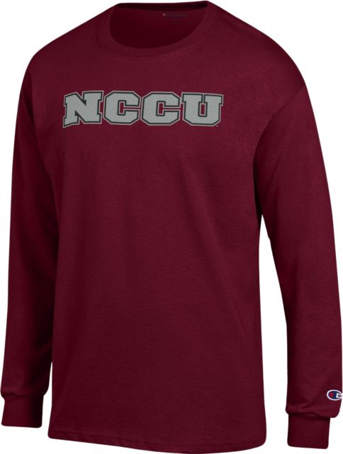 Nike College (North Carolina Central) Women's Cropped Long-Sleeve T-Shirt.