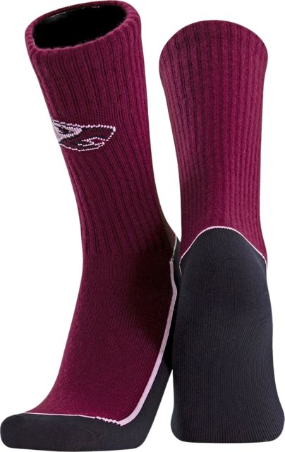 North Carolina Central University Crew Socks