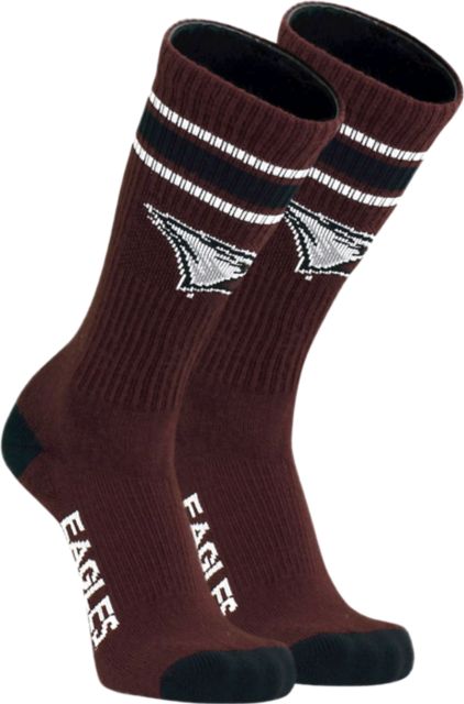 North Carolina Central University Eagles Crew Socks