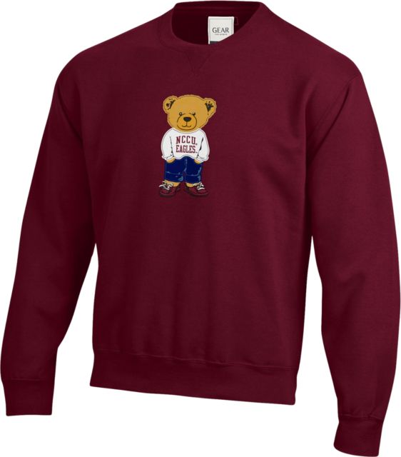 North Carolina Central University Eagles Teddy Crewneck Sweatshirt