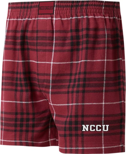 North Carolina Central University Flannel Boxer Shorts