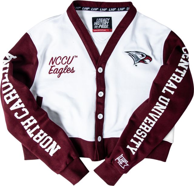 North Carolina Central University Women's Cropped Cardigan