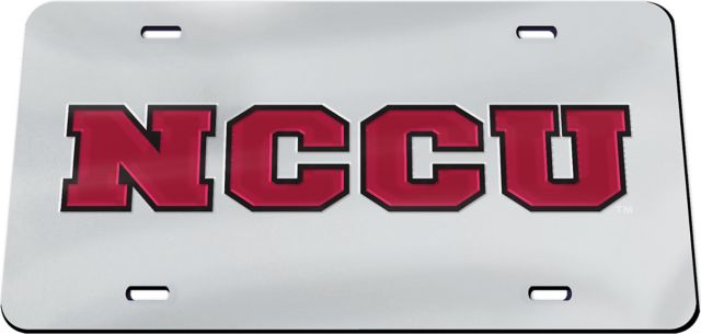 North Carolina Central University License Plate