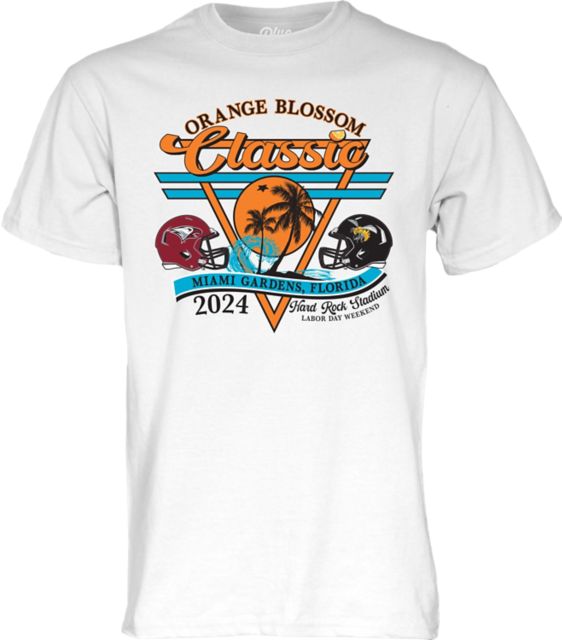 North Carolina Central University Football 2024 Orange Blossom Short Sleeve T-Shirt