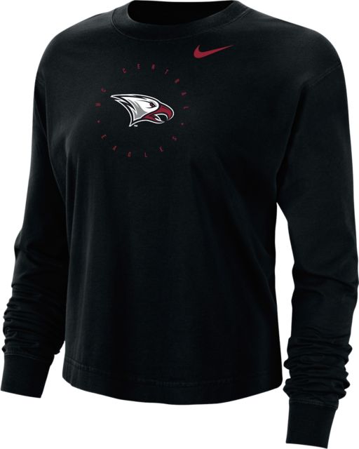North Carolina Central University Women's Eagles Boxy Long Sleeve T-Shirt