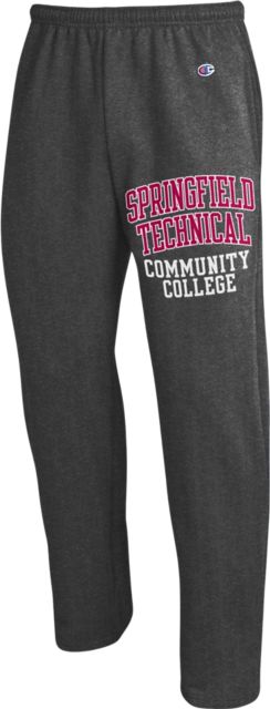Springfield Technical Community College Open Bottom Sweatpants