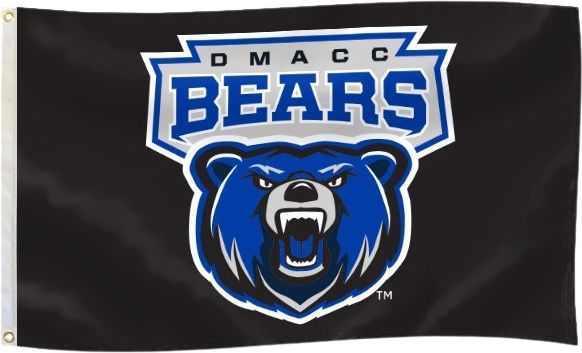 Des Moines Area Community College 3'x5' Flag
