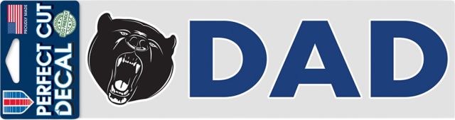 Des Moines Area Community College 3'' x 10'' Dad Decal