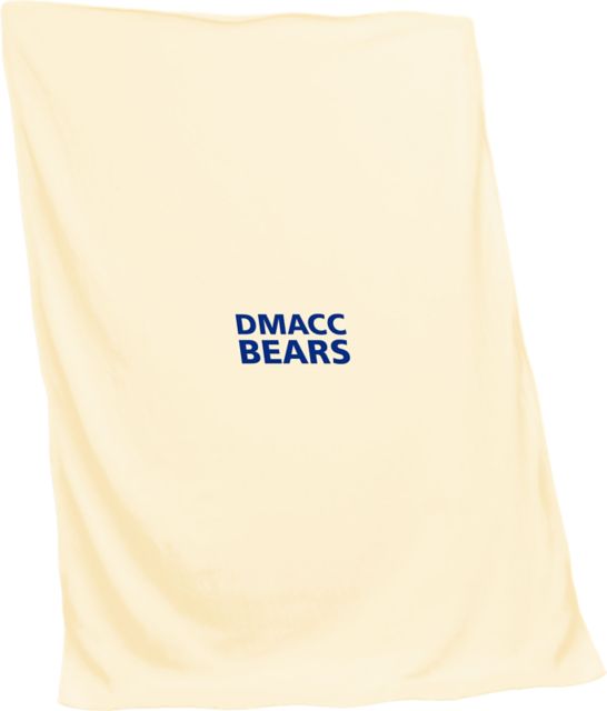 Des Moines Area Community College- Boone 84x54 Bears Blanket