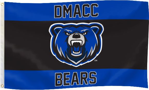 Des Moines Area Community College- Boone Bears 3' x 5' Durawave Flag