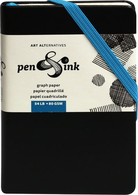 Pen & Ink Notebook Graph 3.5X5.5
