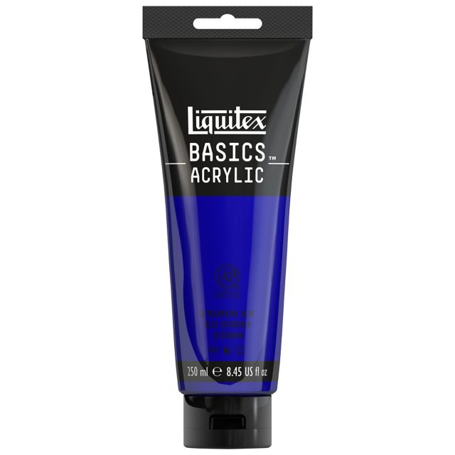 BASICS ACRYLIC 250ML ULTRAMARINE BLUE