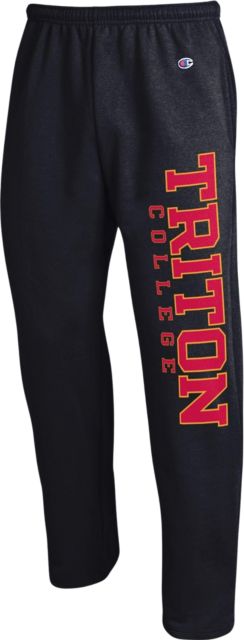Triton College Open Bottom Sweatpants