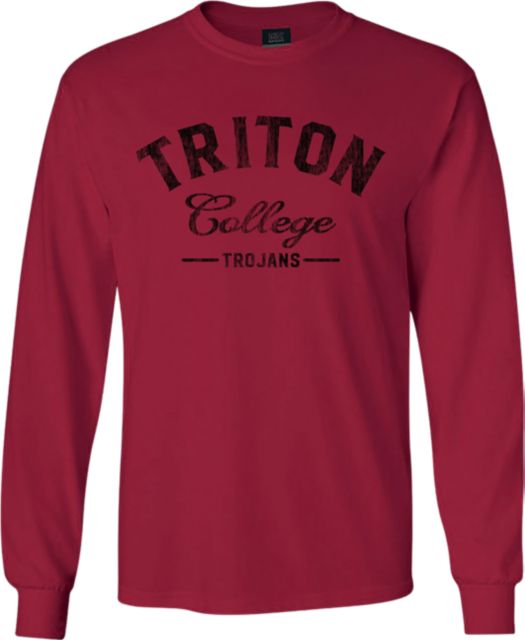 Triton College Trojans Long Sleeve T-Shirt