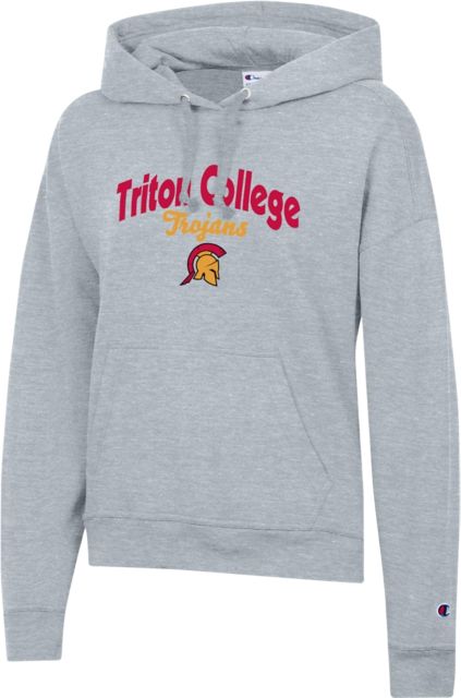 Triton College Trojans Women's Hooded Sweatshirt