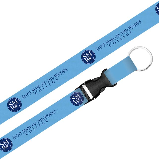 Saint Mary-of-the-Woods College Lanyard with Buckle