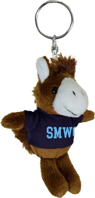 Saint Mary-of-the-Woods College Plush Keychain