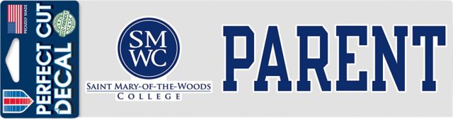 Saint Mary-of-the-Woods College 3x10 Parent Decal